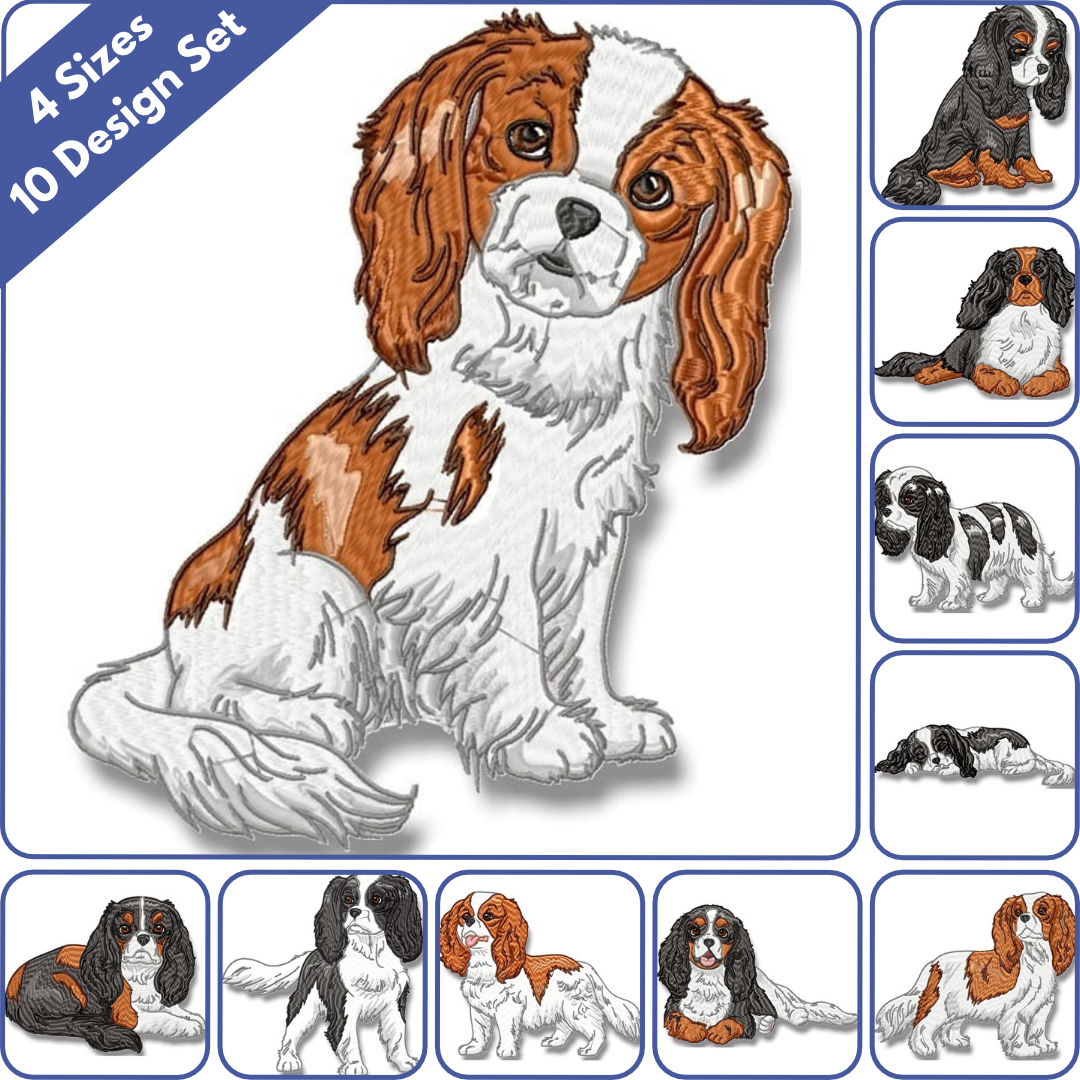 King Charles Cavalier Realistic