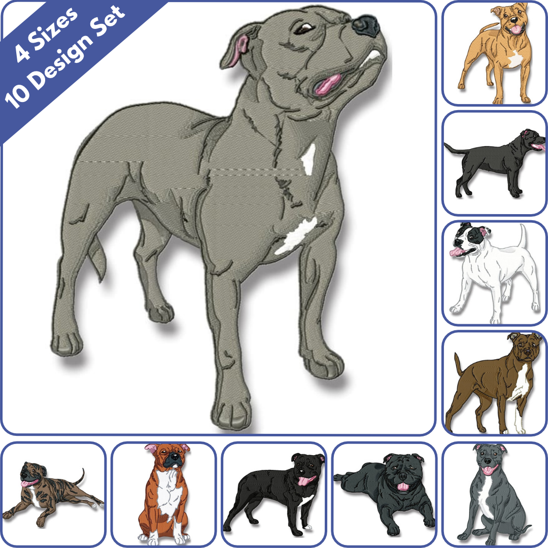 Staffordshire Bull Terrier Realistic