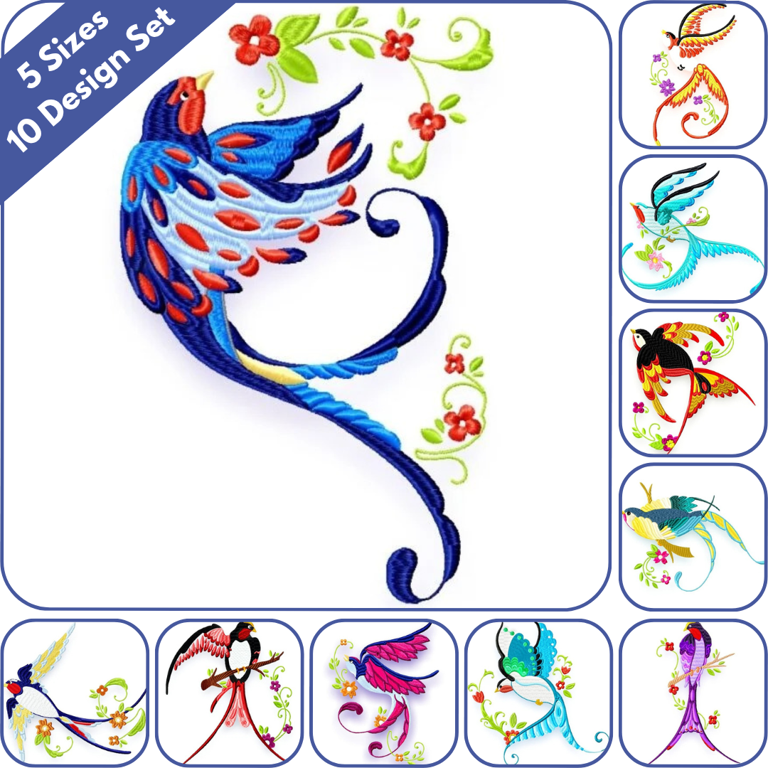 Beautiful Birds Set