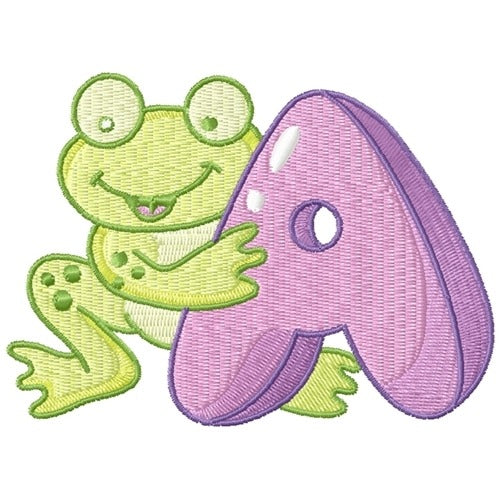 Cute Froggie Alphabet