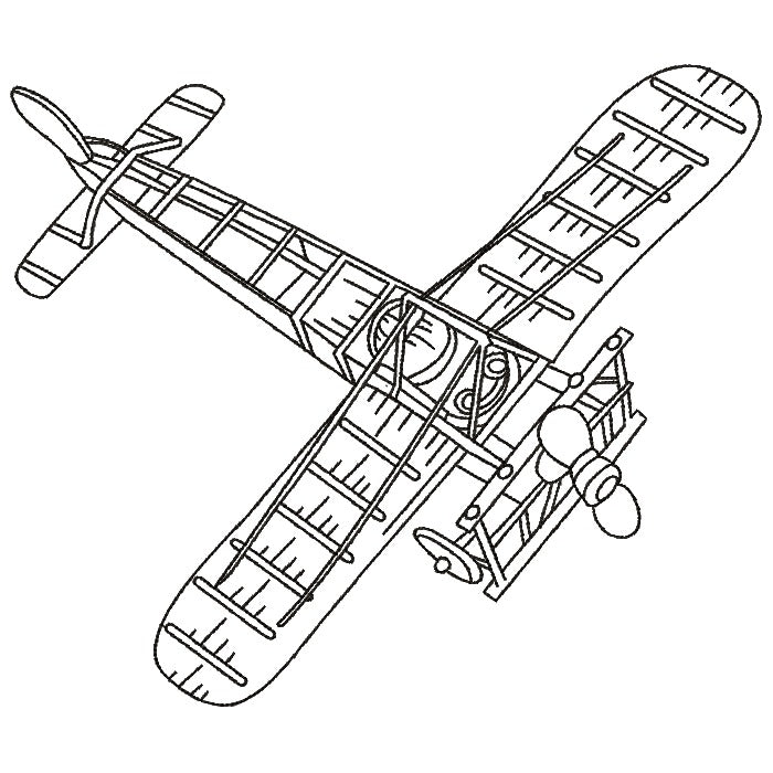 Airplanes Black Work