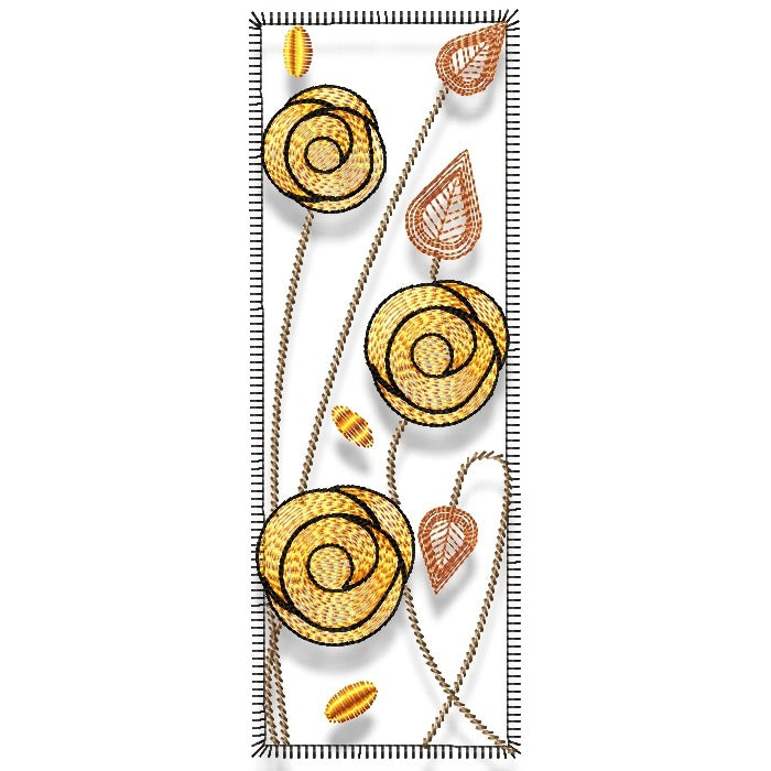 Art Deco Rose Golden