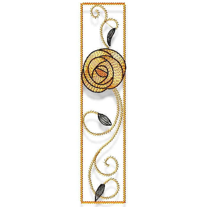Art Deco Rose Golden