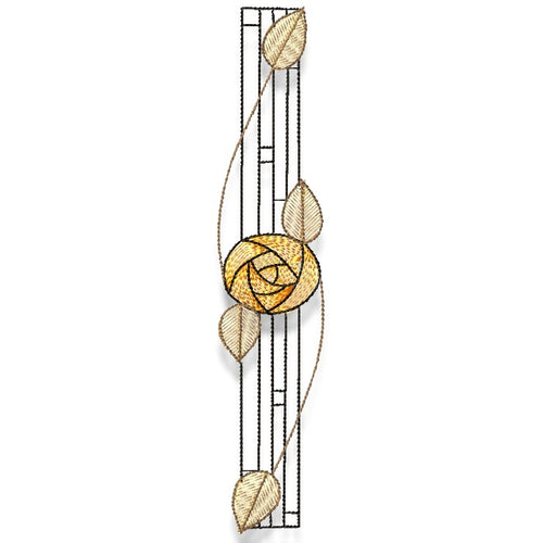 Art Deco Rose Golden