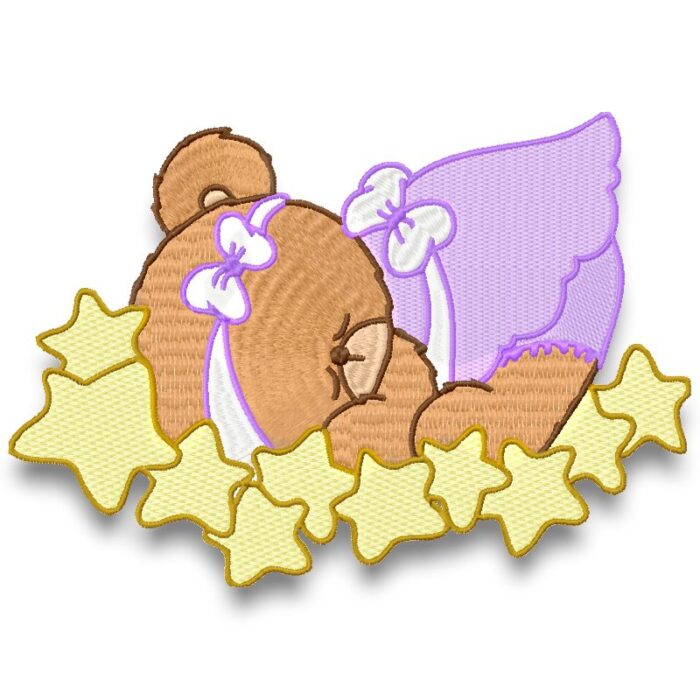 Baby Girls Bears In The Sky