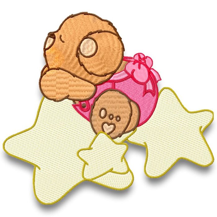Baby Girls Bears In The Sky