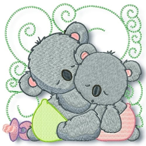 baby zoo sleeping