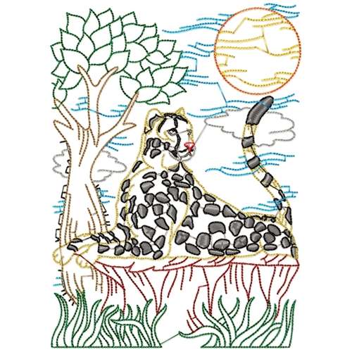 Big Cats linework