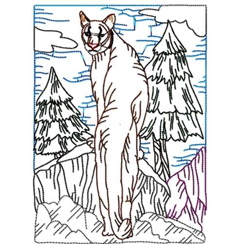 Big Cats linework
