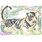 Big Cats linework