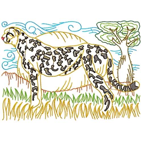 Big Cats linework