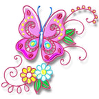 Butterflies Corners Soft