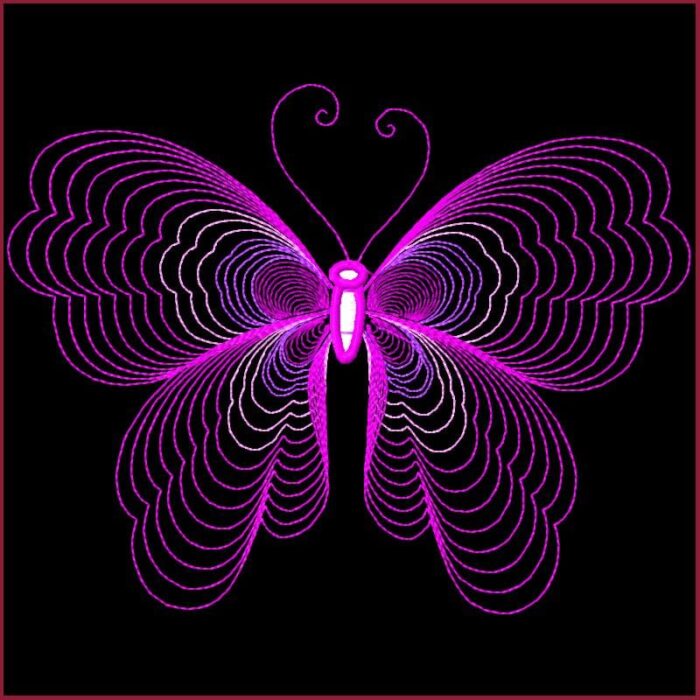 Butterflies Linework