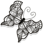 Butterflies In Black