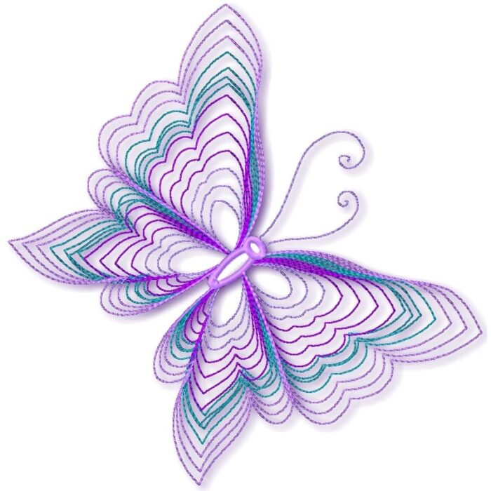Butterflies Linework
