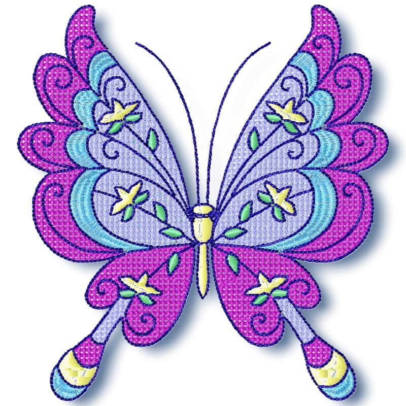 Pastel Butterflies