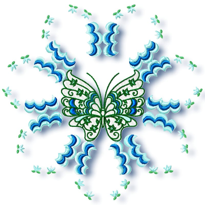 Pastel Butterflies