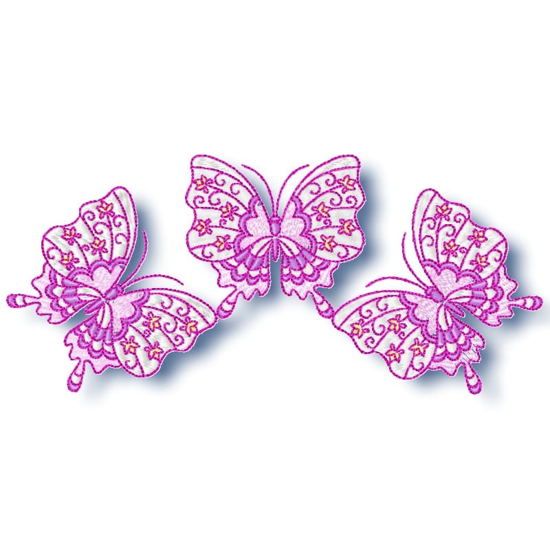Pastel Butterflies
