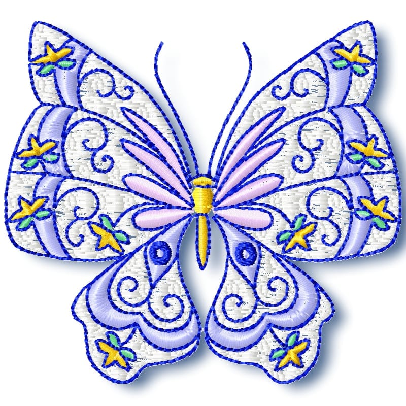 Pastel Butterflies