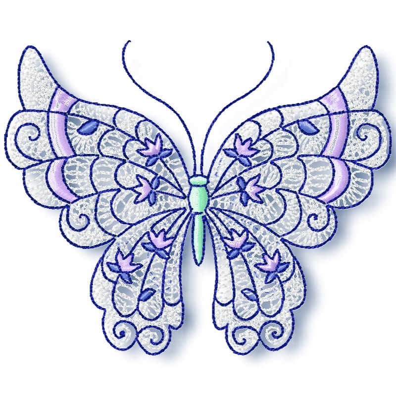Pastel Butterflies