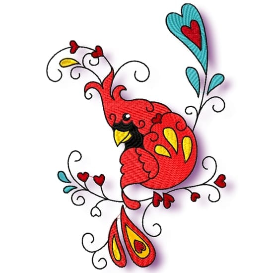 Cardinal Bird of Love