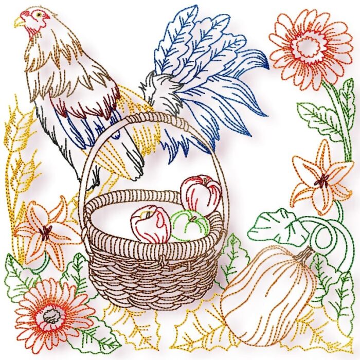 Chickens Colour line