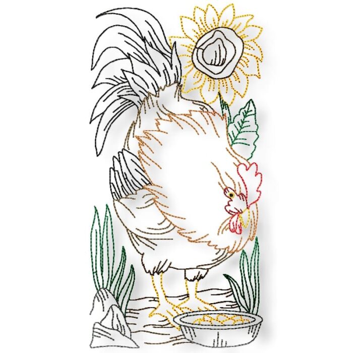 Chickens Colour line