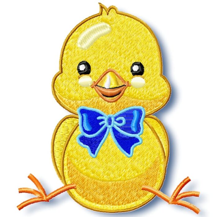 Chirpy Chicken Machine Embroidery