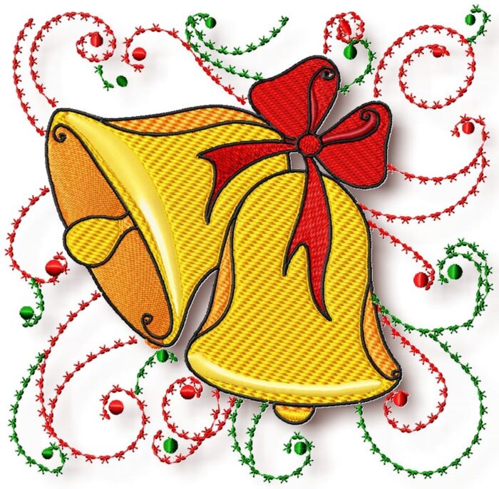 Christmas Curly Blocks