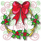 Christmas Curly Blocks