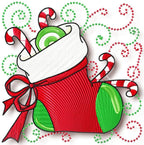 Christmas Curly Blocks