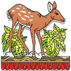 Christmas Deer Borders
