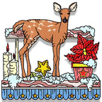 Christmas Deer Borders