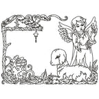 Christmas Rectangles Line Work