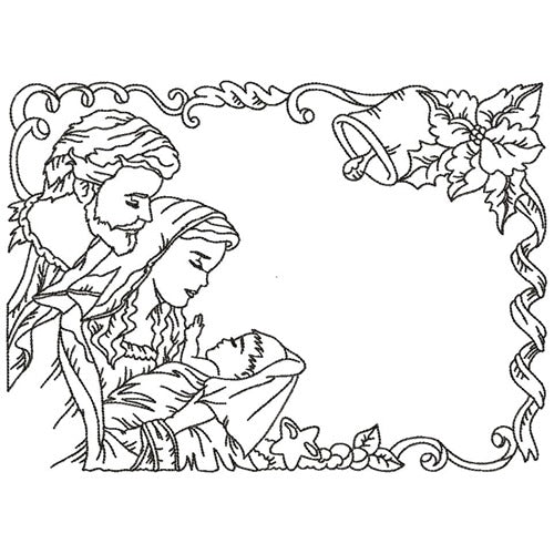 Christmas Rectangles Line Work