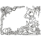 Christmas Rectangles Line Work
