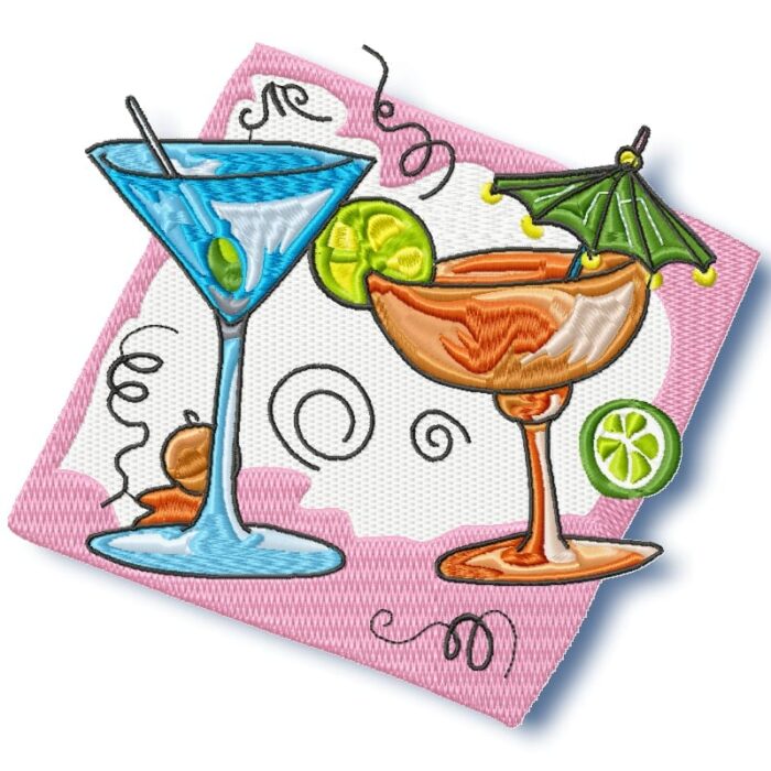 Cocktail Time Glasses