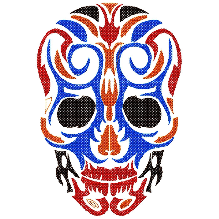Tribal Skulls
