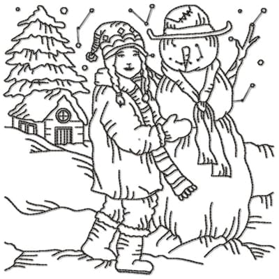 Country Snow Line Work