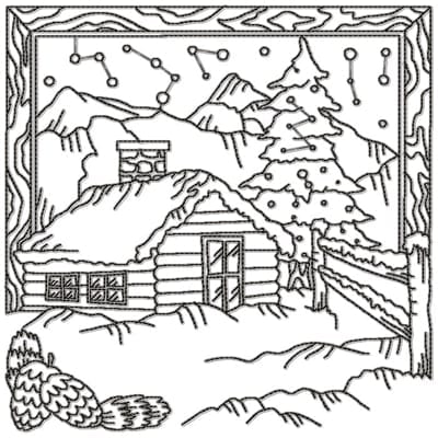 Country Snow Line Work