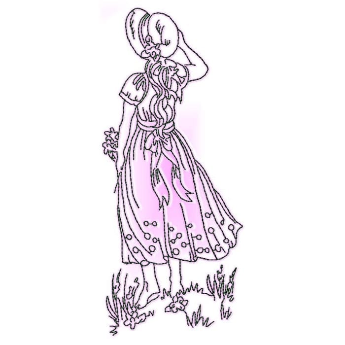 Country Girl Sunbonnet