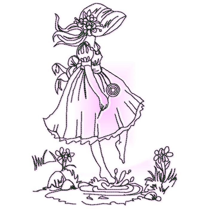 Country Girl Sunbonnet