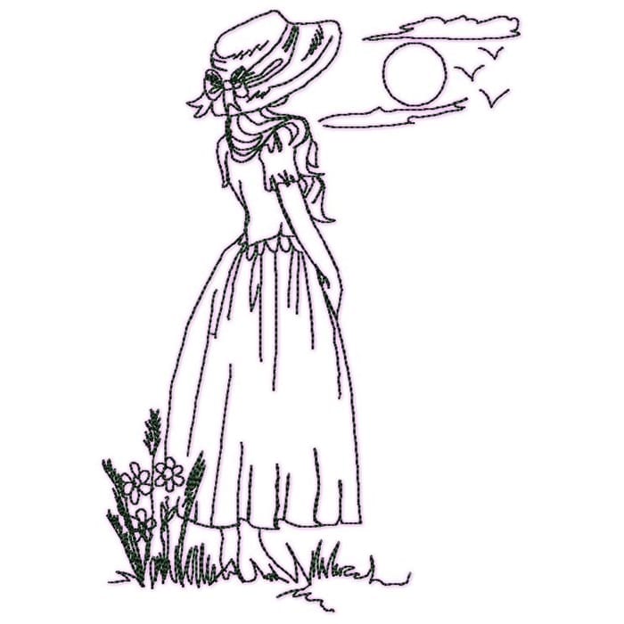 Country Girl Sunbonnet