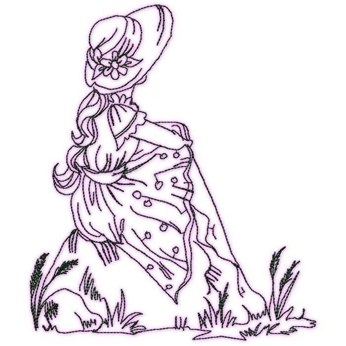 Country Girl Sunbonnet