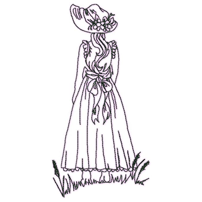 Country Girl Sunbonnet