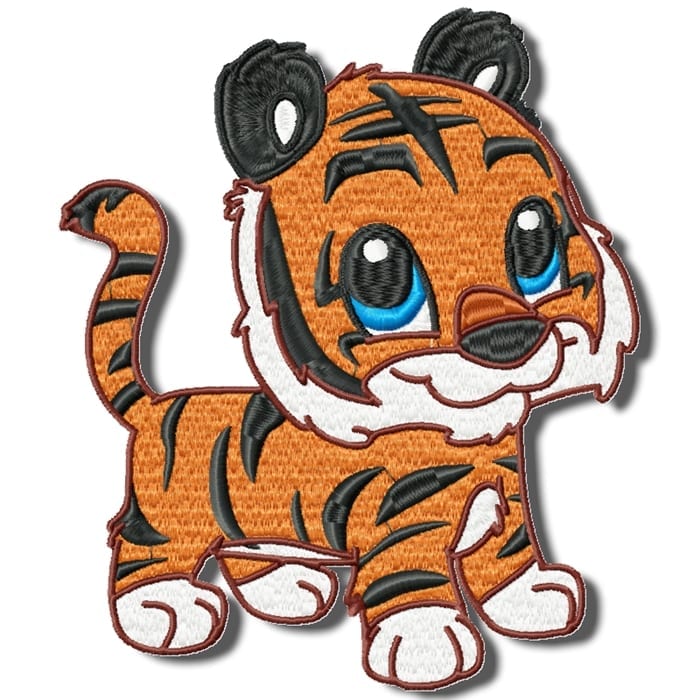 Cute Baby Tiger