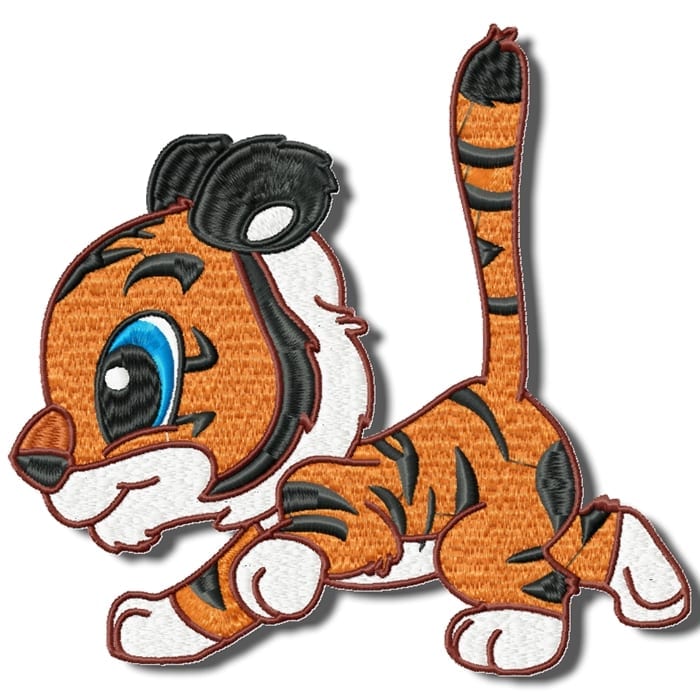 Cute Baby Tiger