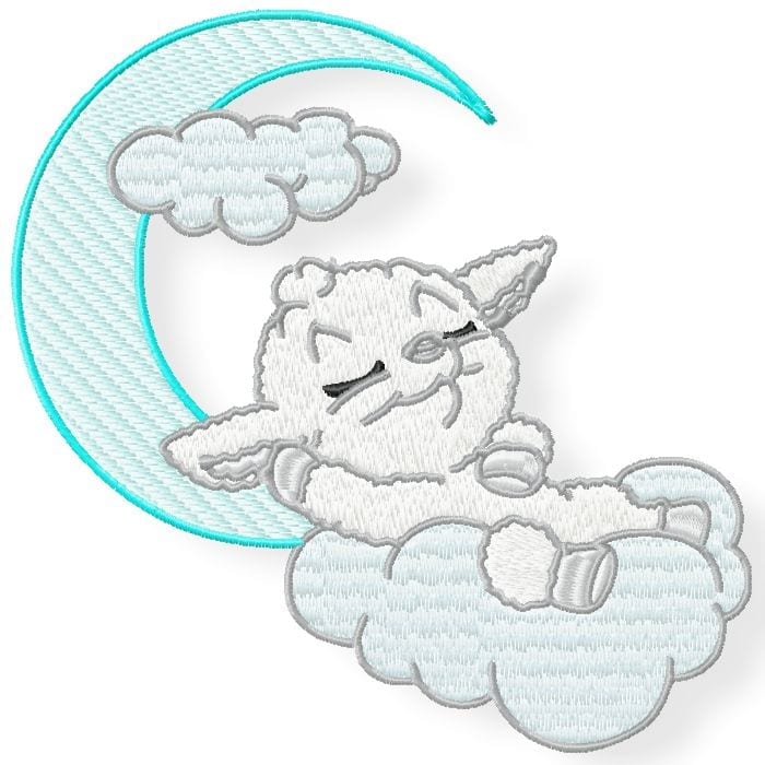 Cute Sleeping Lambs