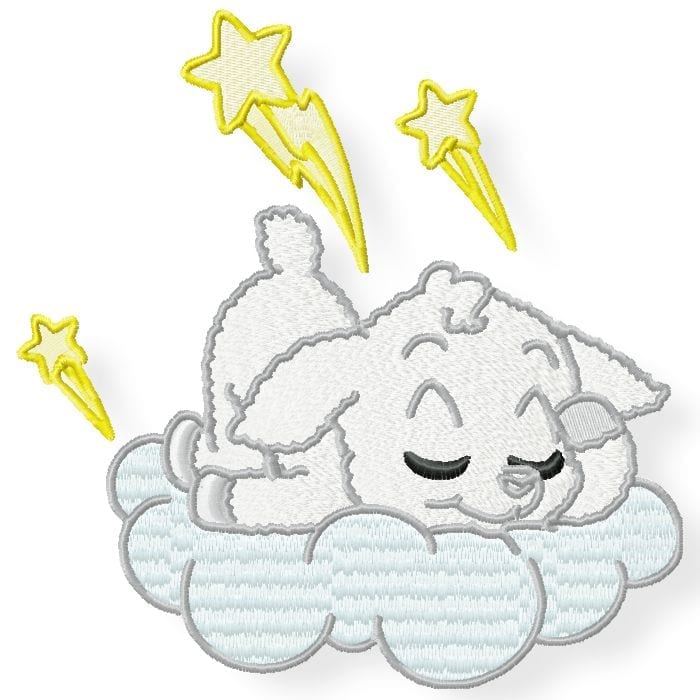 Cute Sleeping Lambs