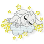 Cute Sleeping Lambs